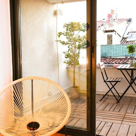 Апартаменты Le Duplex - Terrasse Au Coeur De Marseille Panier Экстерьер фото