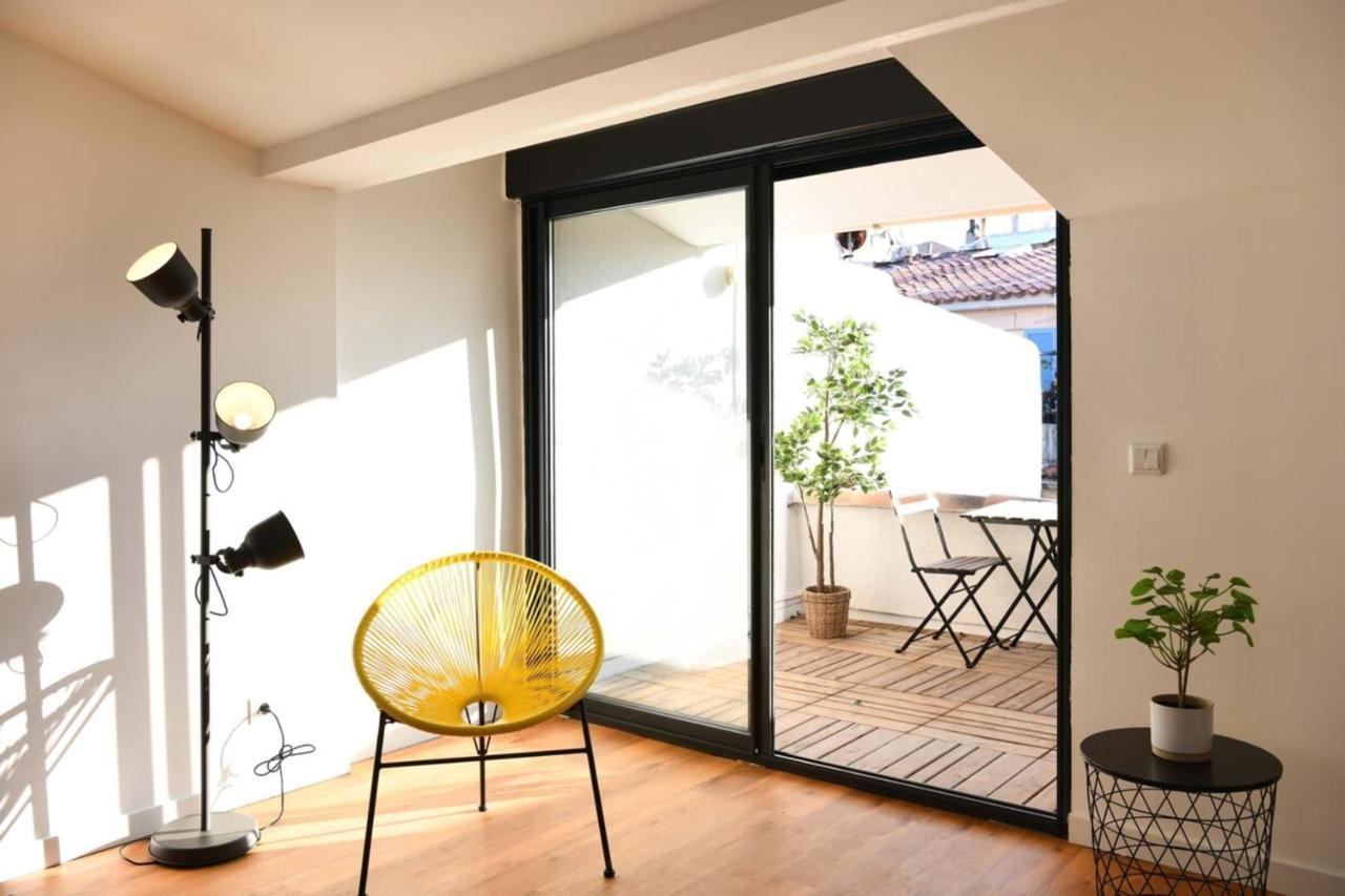 Апартаменты Le Duplex - Terrasse Au Coeur De Marseille Panier Экстерьер фото