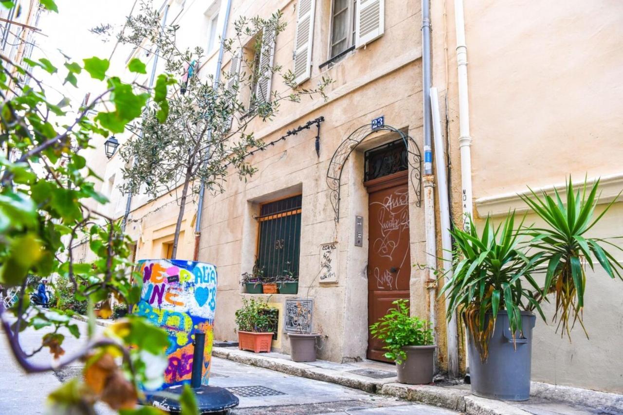 Апартаменты Le Duplex - Terrasse Au Coeur De Marseille Panier Экстерьер фото